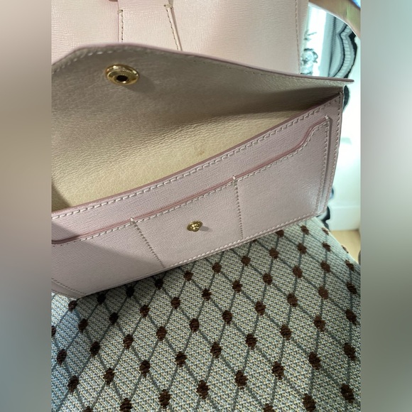 🔥🔥😊NWOT Dooney Bourke Set Soft Light Pink Leather Purse & Wallet Clutch Set - Picture 4 of 16